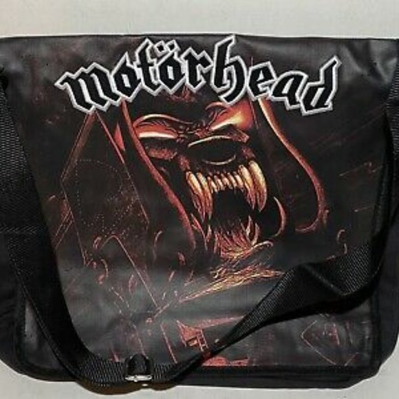 motorhead animal logo 2009 new messenger tote bag